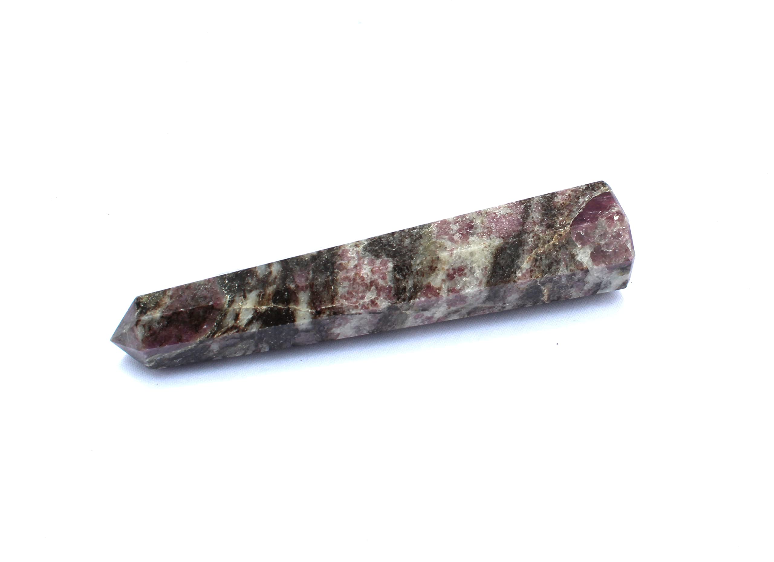 Garnet Metrix Gemstone Obelisk | 3.5-4 inch | Positive energy | Natural | Home Decor