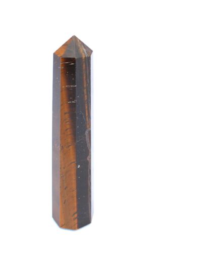 Tiger Eye Gemstone Obelisk | 3.5-4 inch | Protection & Confidence Boost | Natural | Home Decor