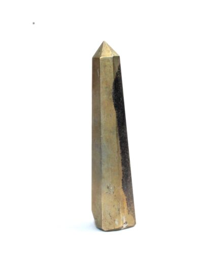Pyrite Obelisk | 3.5-4 inch | Wealth , Abundance Attraction | Natural | Home Decor