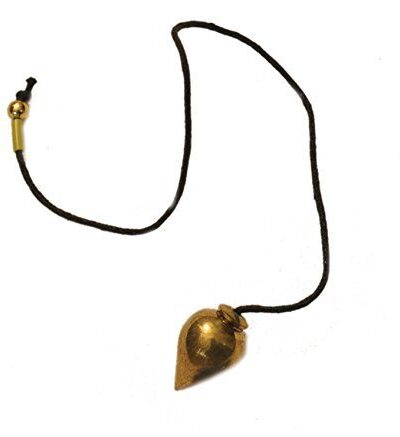 Teardrop Brass Pendulum | Healing , Reiki Recovery | Metal Pendulum