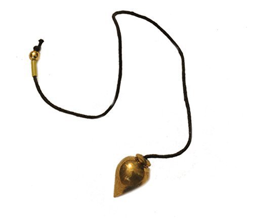 Teardrop Brass Pendulum | Healing , Reiki Recovery | Metal Pendulum