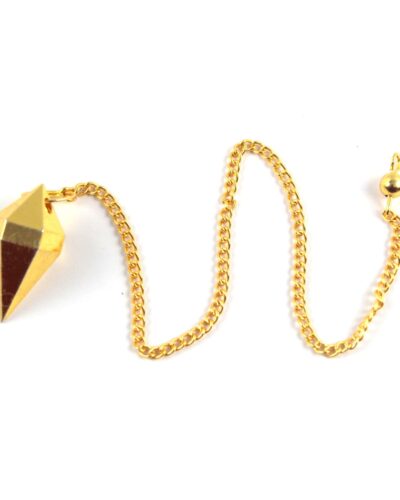 Double Point Brass Pendulum | Spiritual Healing , Energy | Metal Pendulum