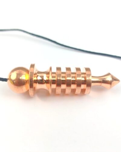 4 Isis Copper With Chord Pendulum | Divine Healing , Spiritual Energy | Metal Pendulum