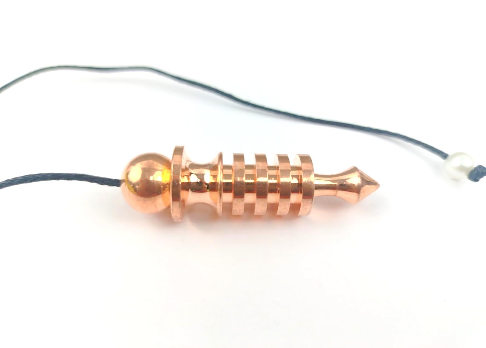 4 Isis Copper With Chord Pendulum | Divine Healing , Spiritual Energy | Metal Pendulum