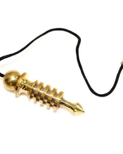 4 Isis Gold Plated With Chord Pendulum | Divine Healing , Spiritual Energy | Metal Pendulum