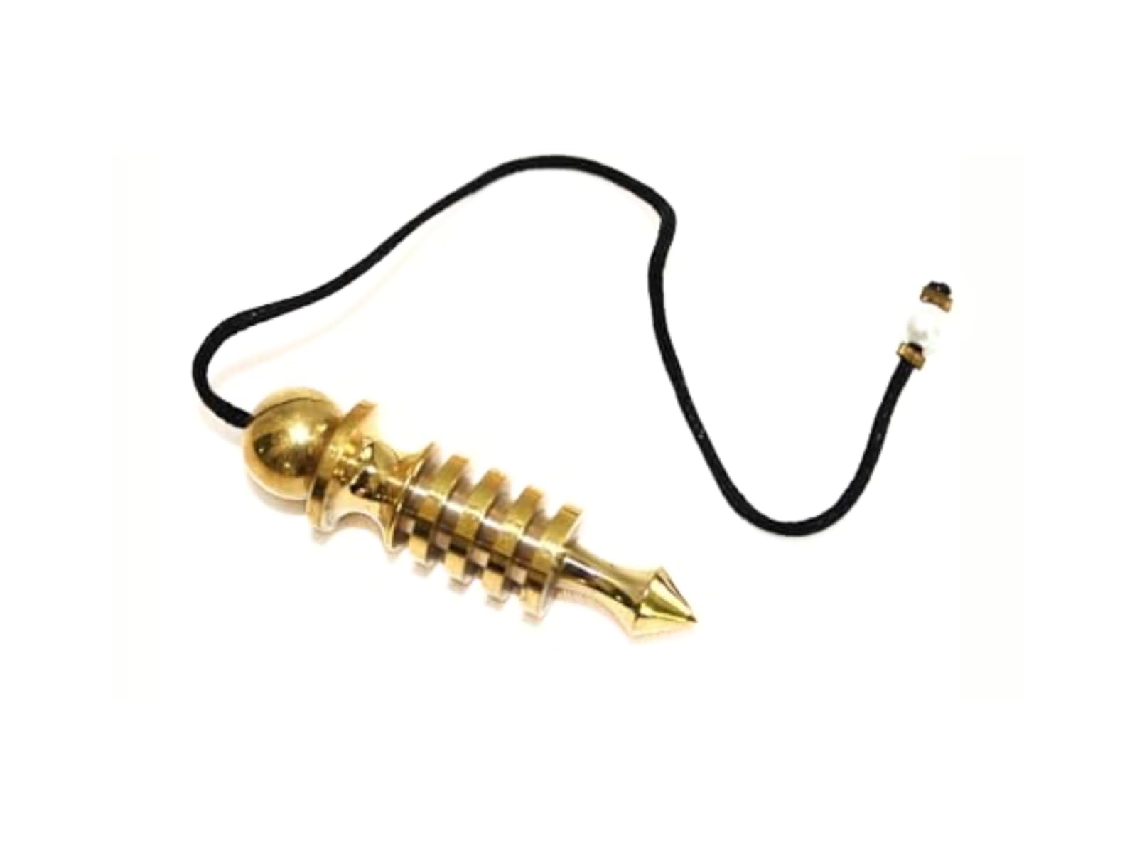 4 Isis Gold Plated With Chord Pendulum | Divine Healing , Spiritual Energy | Metal Pendulum