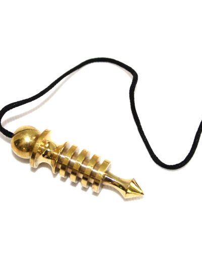 4 Isis Brass With Chord Pendulum | Divine Healing , Spiritual Energy | Metal Pendulum