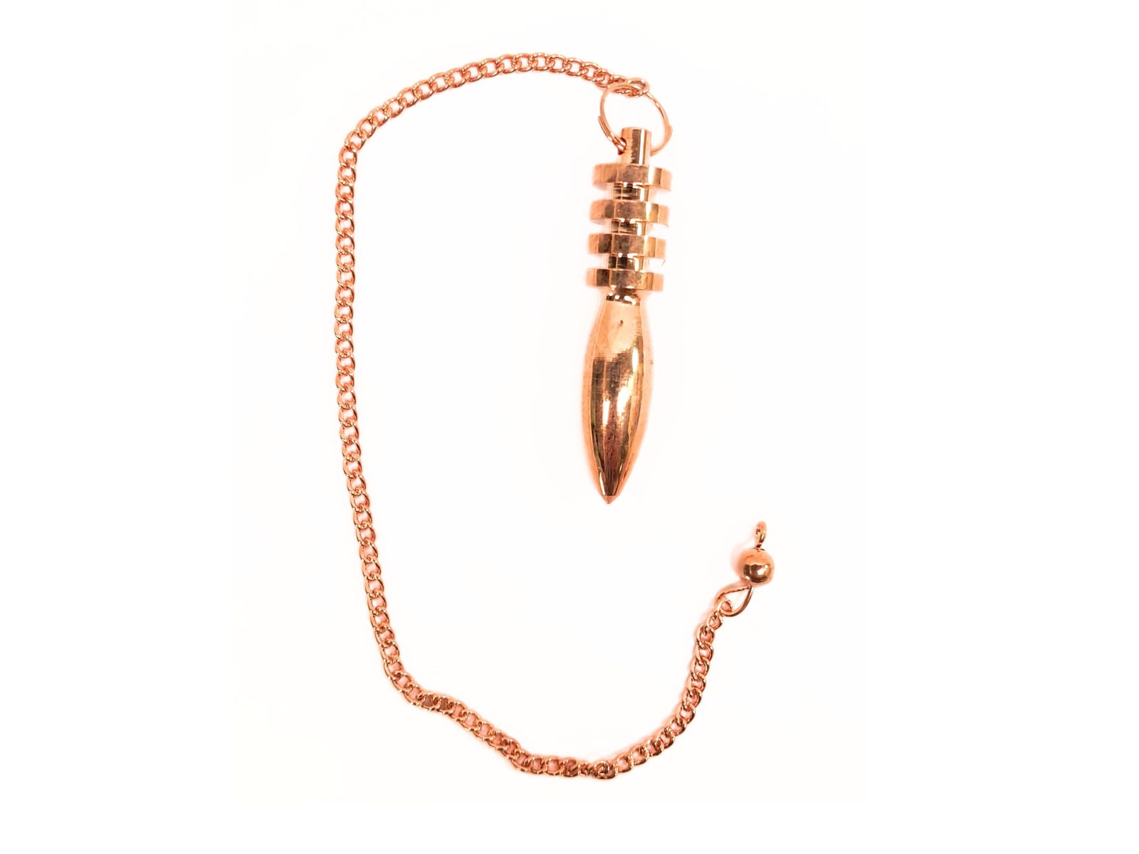 4 Isis plate Karnak Copper Pendulum | Spiritual Healing , Dowsing | Metal Pendulum