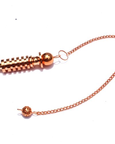 6 Isis Copper Pendulum | Dowsing , Spirituality | Metal Pendulum