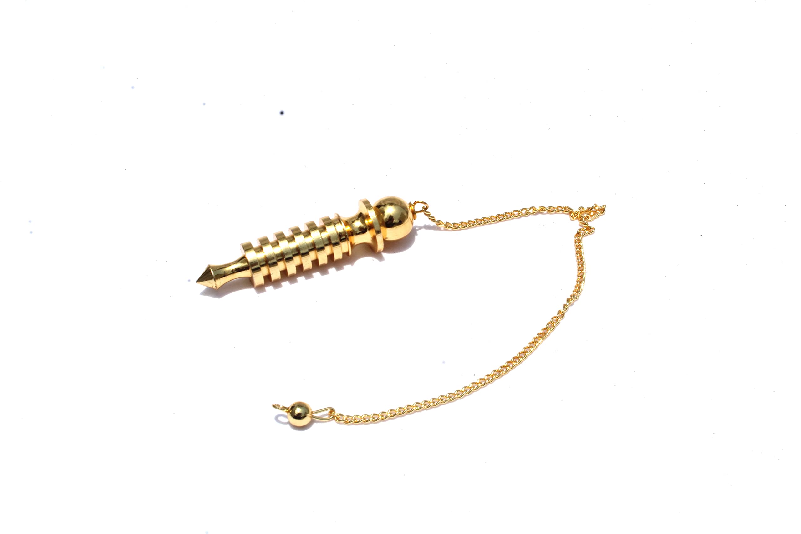 6 Isis Brass Pendulum | Dowsing , Spirituality | Metal Pendulum