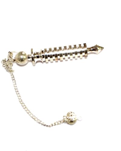 9 Isis Silver Plated Pendulum | Spiritual Healing , Divine Energy | Metal Pendulum