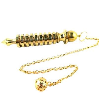 9 Isis Brass Pendulum | Spiritual Healing , Divine Energy | Metal Pendulum