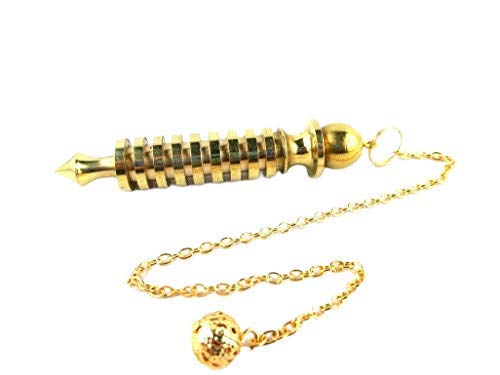 9 Isis Brass Pendulum | Spiritual Healing , Divine Energy | Metal Pendulum