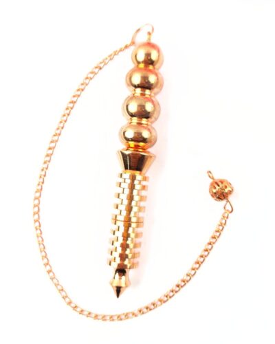 Orion 10 Isis Copper Pendulum | Meditation , Dowsing , Spiritual | Metal Pendulum