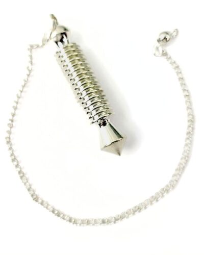 Orion 16 Isis Silver Plated Pendulum | Meditation , Dowsing , Spiritual | Metal Pendulum