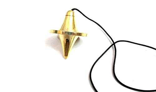 UFO Gold Plated Pendulum | Dowsing | Spiritual | Divine | Metal Pendulum