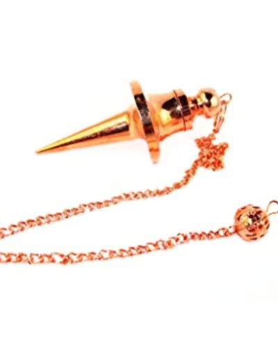 DISC Copper Metal Pendulum | Dowsing , Meditation , Spiritual | Metal Pendulum