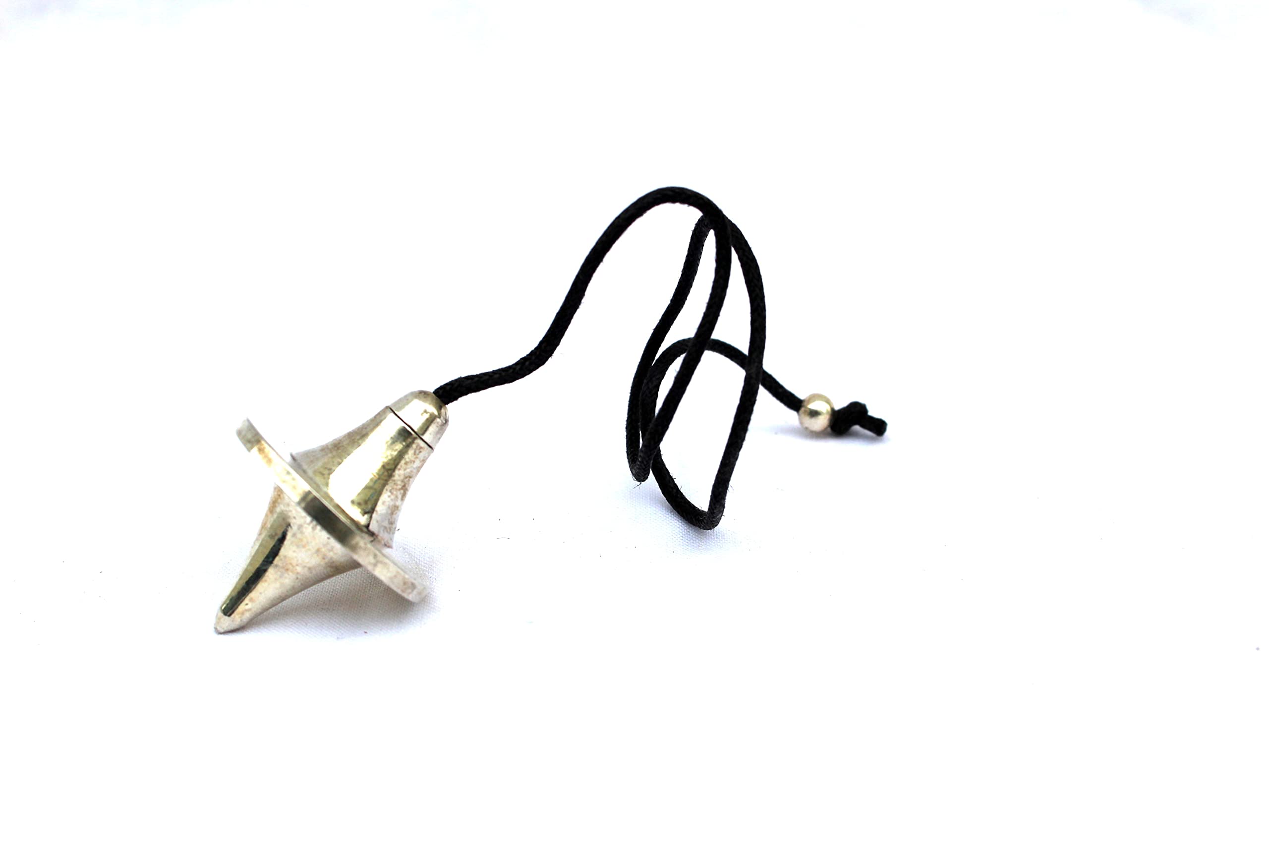 UFO Silver Plated Pendulum | Dowsing | Spiritual | Divine | Metal Pendulum