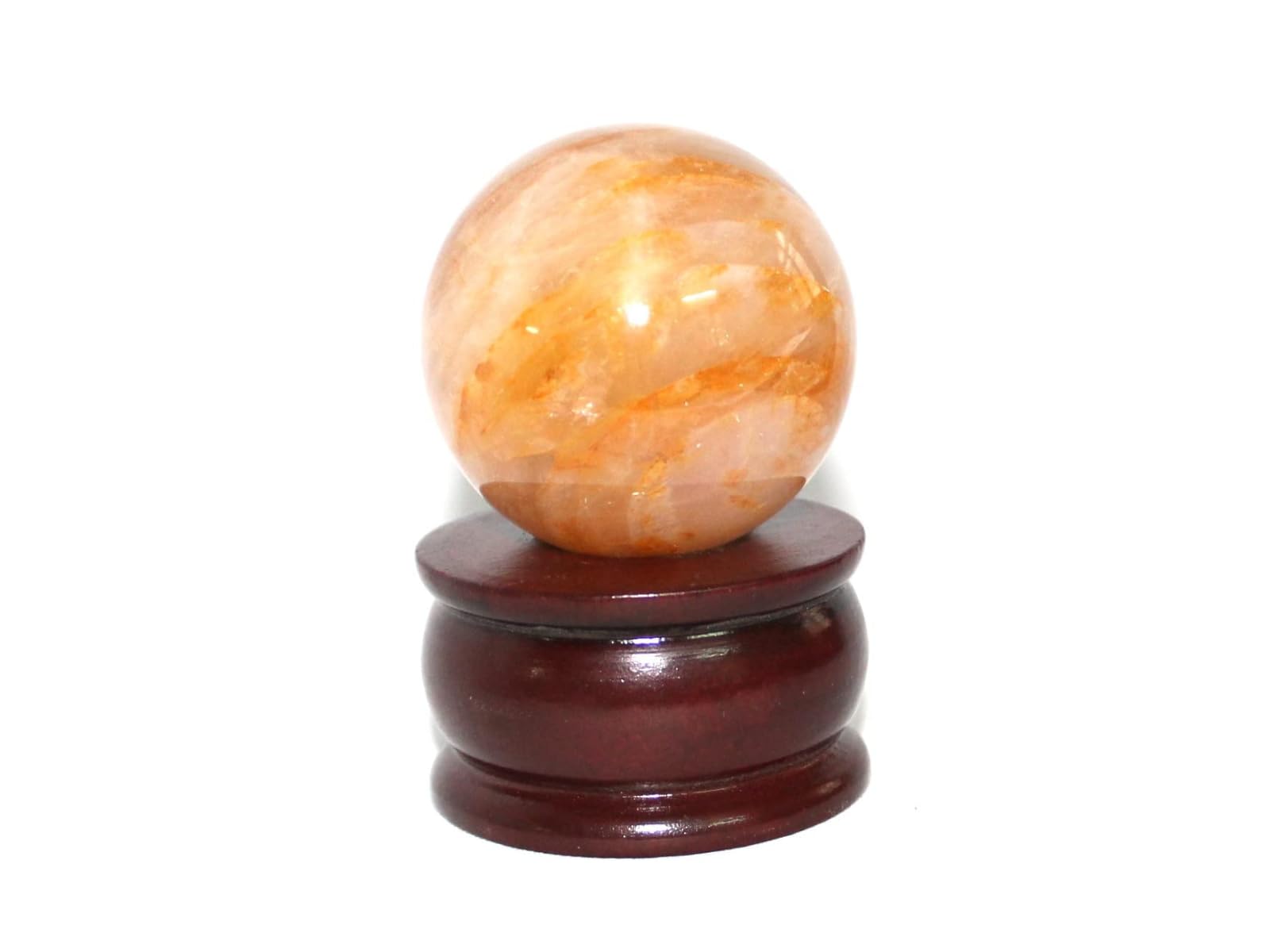 Citrine Ball | 40-45mm | Prosperity , Abundance , Wealth | Home Office Decore