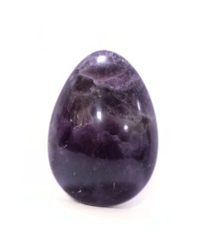 Amethyst Gemstone Egg | 2-Inch | Enhances Focus & calmness | Home-Office Decor
