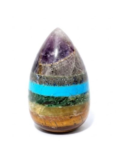 Bonded Gemstone Egg | 2-inch | Home Office Decor