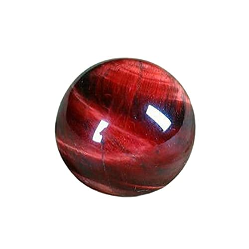 Red Tiger Eye Gemstone Egg | 2-inch | Motivation, Courage, and Focus | Home Office Decor