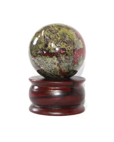 Dragon Blood stone Ball | 50-55mm | Strength courage | Grounding Energy | Home Office Decor