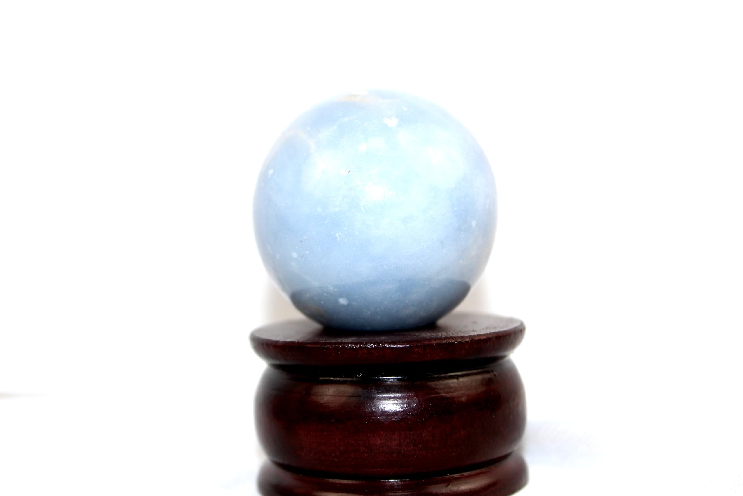 Angelite Gemstone Ball | 50-55mm | Home & Office Decorative Item