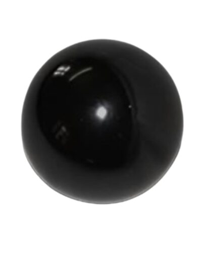 Black Agate Gemstone Ball | 50-55mm | Removes negative energy | Home Office Decor