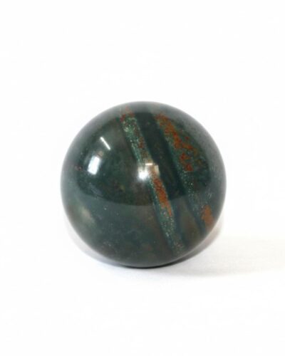 Bloodstone Gemstone Ball | 50-55mm | Boost strength & courage | Home Office Decor