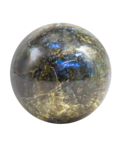 Labradorite Gemstone Ball | 50-55mm | Energy & Aura Protection | Home Office Decor