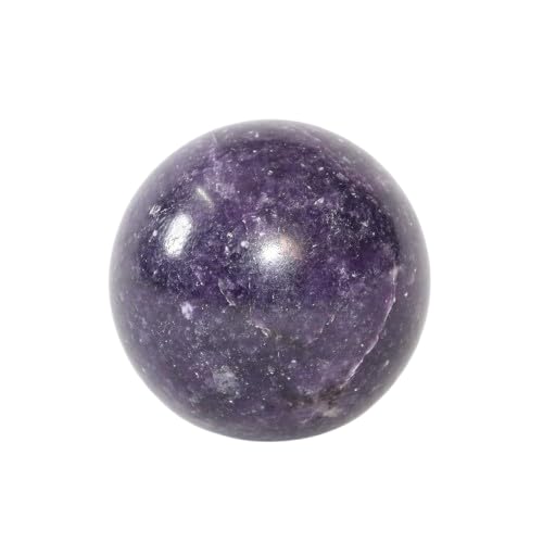 Lepidolite Gemstone Ball | 50-55mm | Peace & Reduce anxiety | Home office Decor