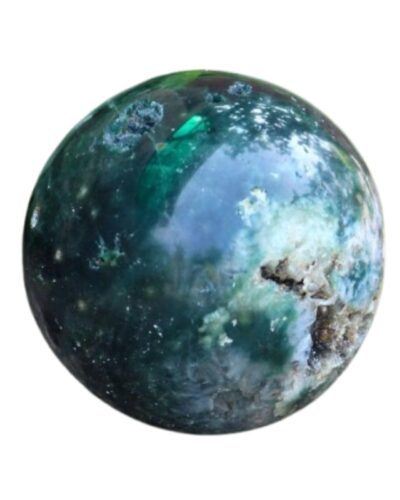 Ocean Jasper Gemstone Ball | 50-55mm | Stone of Joy | Home Office Decor