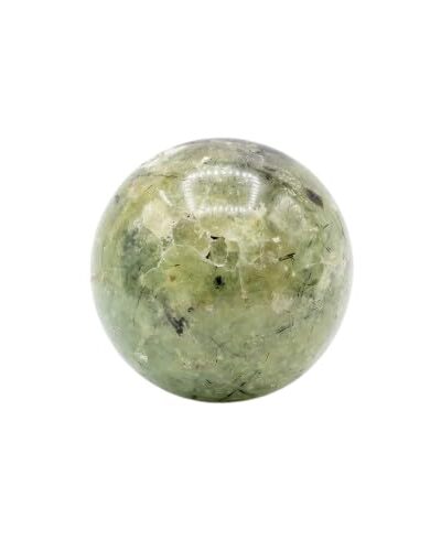 Prehnite Gemstone Ball | 50-55mm | Prophecy & reduce stress | Home Office decor