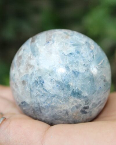 Blue kyanite Gemstone Ball | 50-55mm | Home office Decoration