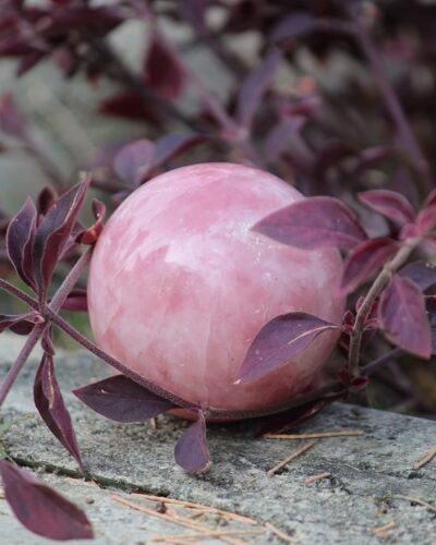 Rose Quartz Ball | 50-55mm | Promotes love, Emotional Healing | Home Office decor