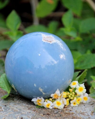 Angelite Gemstone Ball | 50-55mm | Home & Office Decorative Item