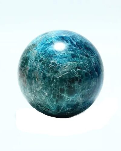 Apatite Ball | 50-55mm | Clarity & Focus | Home Office Decor