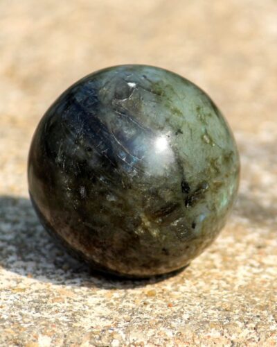 Labradorite Gemstone Ball | 50-55mm | Energy & Aura Protection | Home Office Decor