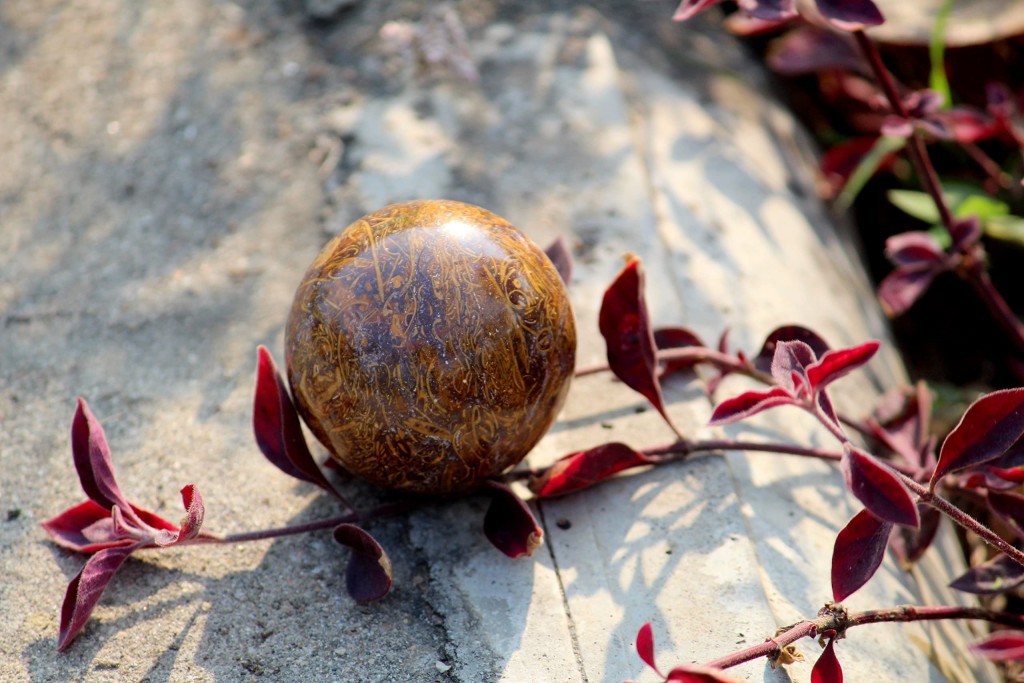 Miriam Gemstone Ball | 50-55mm | Inner Peace & Emotional Stability | Home Office Decor
