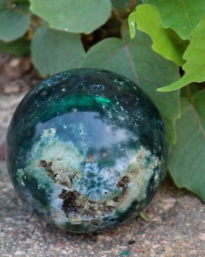 Ocean Jasper Gemstone Ball | 50-55mm | Stone of Joy | Home Office Decor