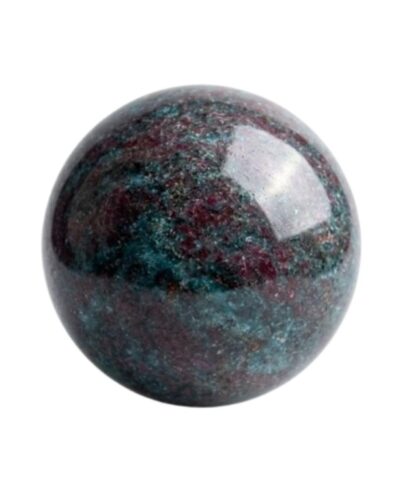 Ruby Kyanite Gemstone Ball | 50-55mm | Balancing energy, Enhancing intuition | Home Office Decor