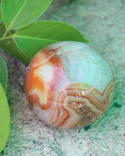 Carnelian Gemstone Ball | 50-55mm |  Boosts Creativity & Confidence | Decorative Item