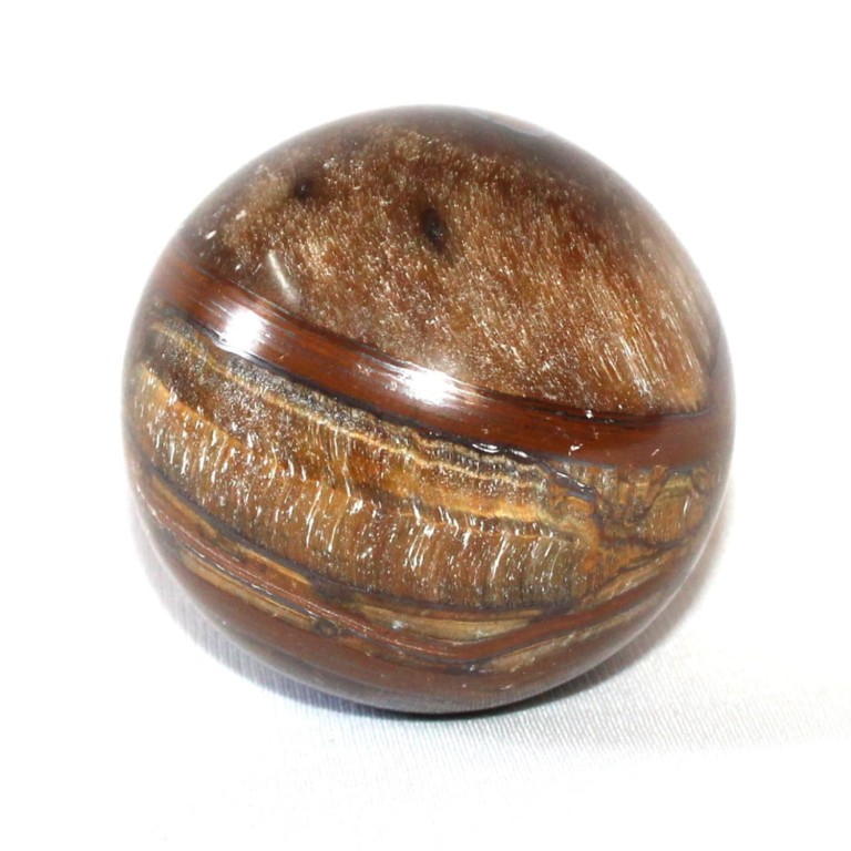 Tiger Eye Gemstone Ball | 50-55mm | Protection | Home & Office Decore