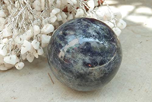 Iolite Ball | 50-55mm | Spiritual Awareness | Decorative Item