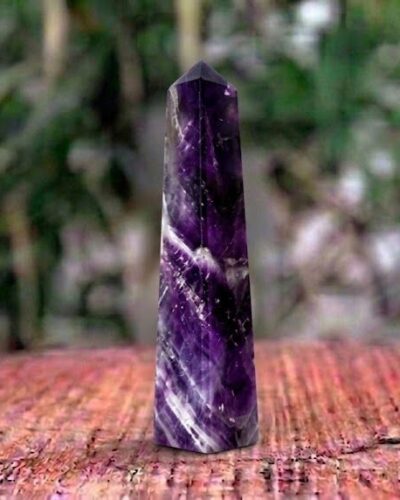 Amethyst Gemstone Tower | 3.5-4 inch | Peace Of mind | Natural | Home Decor