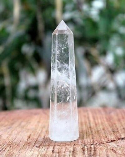 Crystal Gemstone Obelisk | 3.5-4 inch | Energy Amplification | Natural | Home Deocr