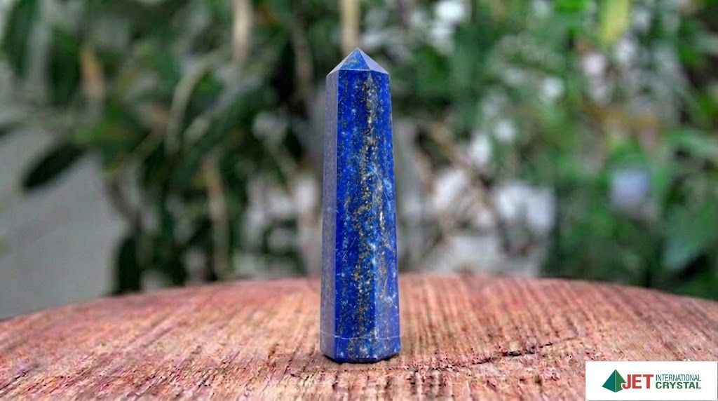 Lapis lazuli Gemstone Obelisk | 3.5-4 inch | Focus Wisdom & Truth | Natural | Home Decor