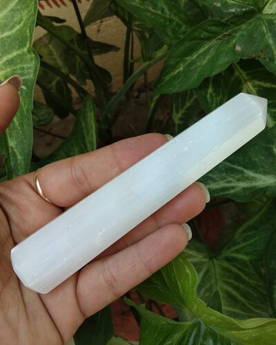 Selenite Crystal Obelisk | 3.5-4 Inch | Cleansing & Energized | Natural | Home Decor