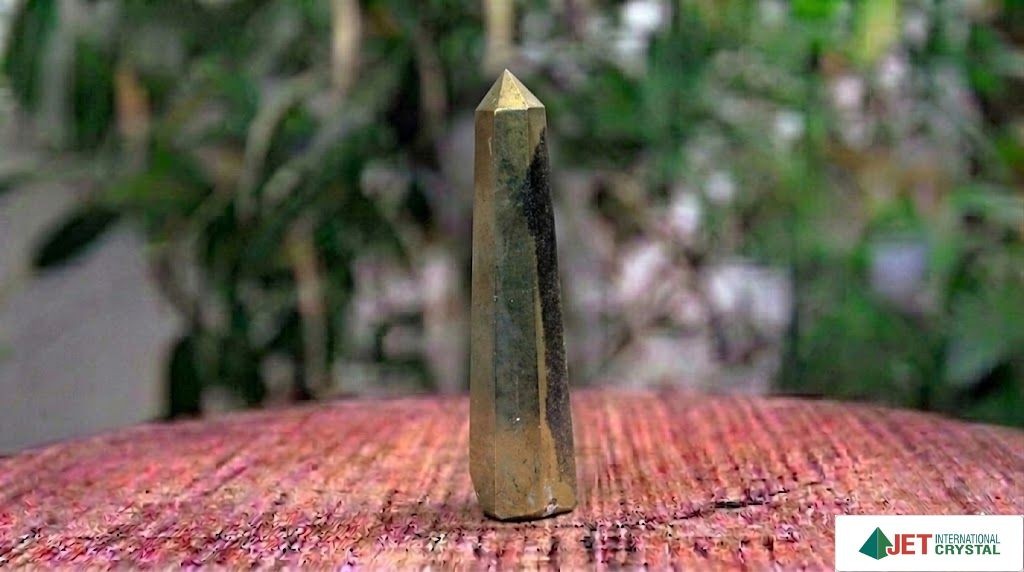 Pyrite Obelisk | 3.5-4 inch | Wealth , Abundance Attraction | Natural | Home Decor